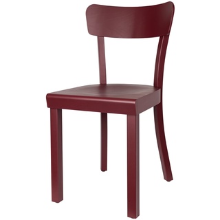 HANA - Frankfurter Stuhl 2.0., Buche wein rot, matt lackiert