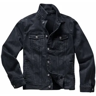 Mey & Edlich Herren Jacke Keine-Sperenzchen-Jeansjacke schwarz 46 - 46