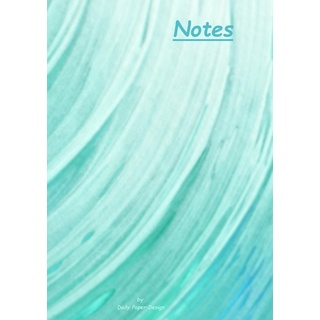 Notizbuch A5 Liniert [Blur - Verwischt] Softcover Von Daily Paper Design | 80 Seiten | Als Tagebuch  Bullet Journal  Notizheft | Fsc-Zertifiziert & Au