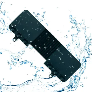 Novent Silikon-Spritzschutz für Waschbecken - Klappbare Schutzvorrichtungen für Kücheninsel-Spülen schützen vor Spritzwasser - Schutzvorrichtungen mit Saugnäpfen, die an Waschbecken montiert