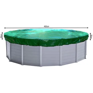 Quick Star Poolabdeckung Rund grün 5,20 m