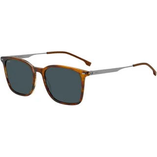Sonnenbrillen Boss BOSS 1694/S STRIPED BROWN HORN/BLUE 54/19/150 Herrenbrillen - 54/19/150