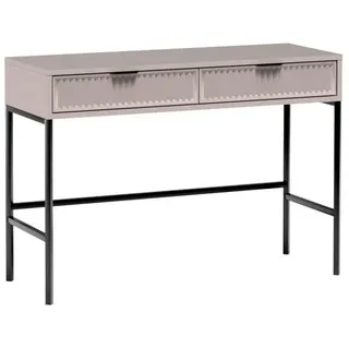 Marmex Möbel Konsolentisch LINKASTYLES 09 Schminktisch für Flur Schlafzimmer beige|grau