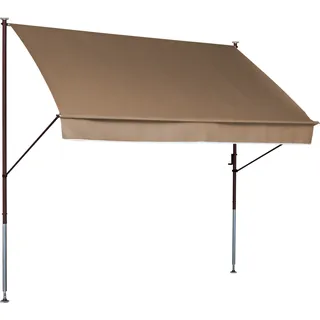 Angerer Klemmmarkise Style 300 cm taupe
