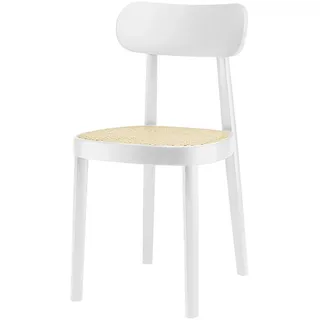 THONET 118 Holzstuhl Buche weiß lasiert
