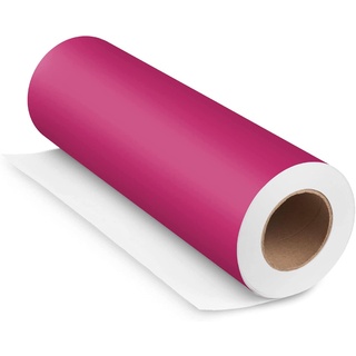 INDIGOS UG Aufkleber für Küchenschränke 63x500cm Glanz - Folie aus hochwertigem PVC Tapeten Küche Klebefolie Möbel wasserfest für Schränke Selbstklebende Folie Küchenfolie Dekofolie - Pink