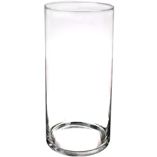 INNA-Glas Dekovase Boden Zylinder Sanya AIR, aus Glas, klar, 70cm, Ø19cm