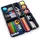 Aufbewahrungsbox transparent/blau