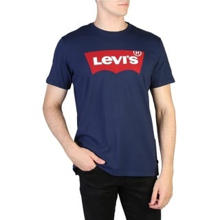 Levi's Herren Graphic Set-In Neck T-Shirt, Dress Blues, XXL