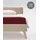 Single-Jersey 140 x 200 - 160 x 200 cm bordeaux