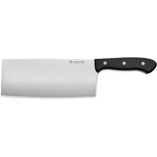 WÜSTHOF Messer Chinesisches Kochmesser 18 cm, Schwarz
