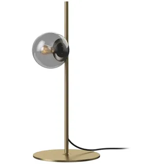 Bolia - Orb Tischleuchte, Messing antik matt / rauchgrau