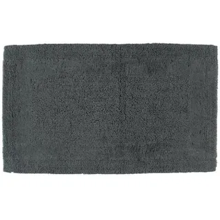 CAWÖ Badteppich Luxus Grau 120 x 70 cm