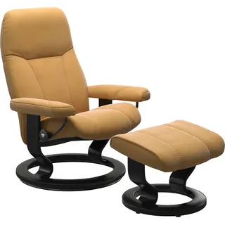 Stressless Fußhocker Consul 54 x 38 x 39 cm Gelb