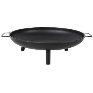Lex Feuerschale Ø 80 cm Schwarz