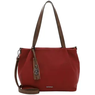 Emily & Noah E&N Elke Shopper Polyurethan Red/Cognac