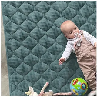 SanoSoft Krabbeldecke Sanosoft® Krabbeldecke aus Deutschland, Sanosoft, Öko-Tex und Made in Germany 120 cm x 120 cm