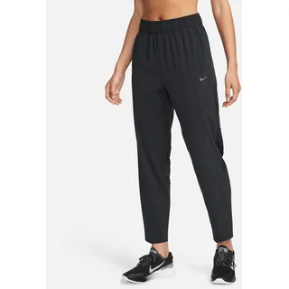 Nike Dri-FIT Fast Mid-Rise 7/8 Laufhose Damen 010 black/reflective silv L