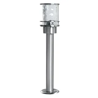 OSRAM Wegeleuchte Classic, Edelstahl, silber, mit E27-Fassung, 230V für außen, Höhe 55 cm