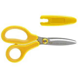 Plus Japan Linkshänder-Schere gelb 14,5 cm