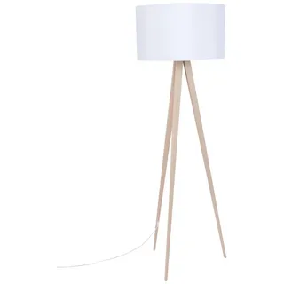 ZUIVER Tripod Wood weiß/braun