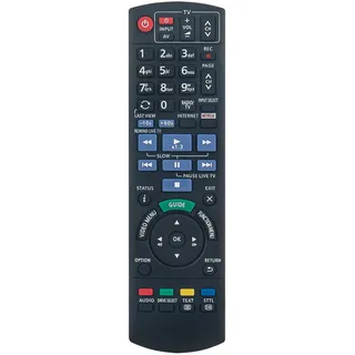 VINABTY N2QAYB001113 N2QAYB001114 Ersatz-Fernbedienung für Panasonic DMR-BCT760,DMR-BCT765,DMR-BCT76,DMR-BST760,DMR-BST765