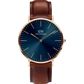 Daniel Wellington Quarzuhr Daniel Wellington Herren-Uhren Analog Quarz, Klassikuhr