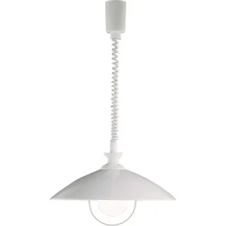 Böhmer Leuchten Böhmer Zugpendelleuchte 1-flg. 40 cm weiß Metall