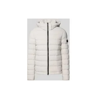 Steppjacke mit Reißverschluss Modell 'BOGGS', Hellgrau, XXL