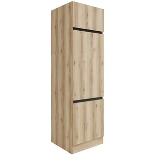 Optifit Küchen-Hochschrank f. Kühlschr. 60 x 206,8 x 57,1cm Kaya290 Wildeiche NB