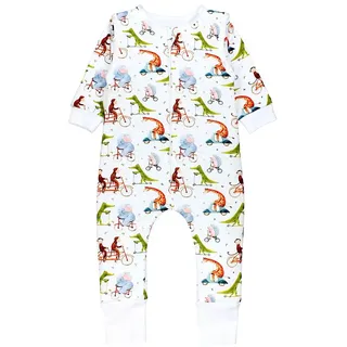 TupTam Baby Schlafsack TUPTAM Tiere auf Fahrzeug 104-110