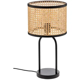 Lindby Tischlampe Yaelle (Skandinavisch) aus Holz (1 flammig, E27) - Tischleuchte Schreibtischlampe Nachttischlampe Wohnzimmerleuchte
