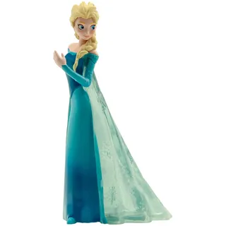 Bullyland 12961 - Spielfigur Elsa von Arendelle aus Walt Disney Die Eiskönigin, ca. 10,1 cm, detailgetreu, ideal als kleines Geschenk für Kinder ab 3 Jahren
