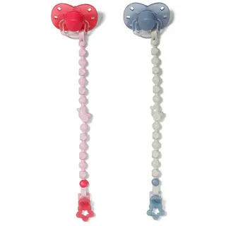 mga zapf creation Puppenschnuller Magischer Schnuller mit Clip Rosa 838679