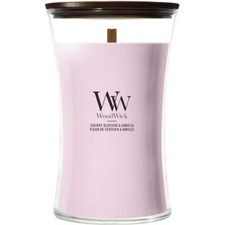 Woodwick Cherry Blossom & Vanilla 610 g beige/pink