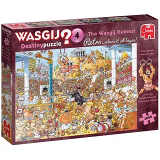 JUMBO Spiele Wasgij Destiny Retro 4 1000 Teile