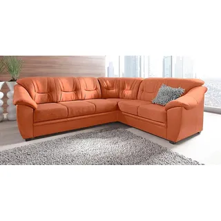 sit&more Ecksofa "Savona L-Form, B: 262 cm", optional Bettfunktion, Federkern