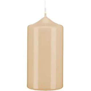 Kopschitz Kerzen Kerzen Stumpenkerzen Klarlack Hochglanz Vanille, 150 x 80 mm, 4 Stück