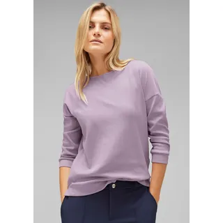 Sweatshirt, zum Krempeln, Gr. 40, soft pure lilac, , 29210915-40