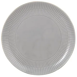 Seltmann Weiden Speiseteller Seltmann Weiden Amina silbergrau/Goldrand Speiseteller 27,5 cm grau