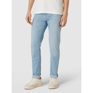 Regular Fit Jeans im 5-Pocket-Design Modell 'PIPE', Hellblau, 36/34