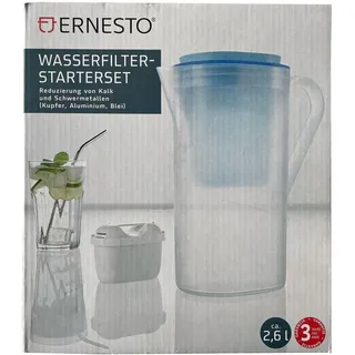Ernesto Wasserfilter-Starterset transparent 2,6 l
