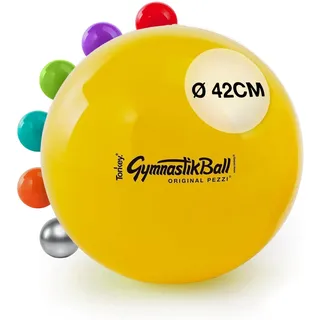 PEZZI Original Gymnastikball Standard Ø 42 cm bis 75 cm Sitzball für Reha Sport Therapie Büro