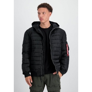 Alpha Industries Winterjacke ALPHA INDUSTRIES Men - Cold Weather Jackets Hooded Puffer FN schwarz
