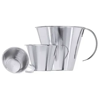 Contacto Messbecher 0,25 Liter aus Edelstahl