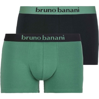 Bruno Banani, Herren, Unterhosen, Boxershort Casual Figurbetont, Mehrfarbig, (S, 2er Pack)