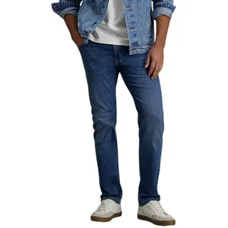 Pioneer Rando Megaflex Jeans Straight Fit in Light Blue Used-W40 / L32