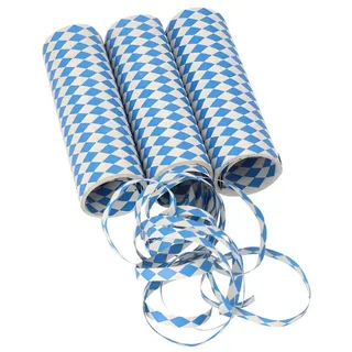 Papstar Luftschlangen 3 St. 4 m Bayrisch Blau