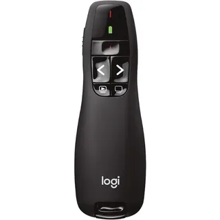 Logitech Kabelloser Presenter R400 Professionelle Präsentationsfernbedienung Presenter schwarz