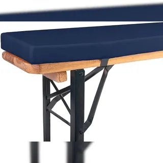 TexDeko Bankauflage 220 x 25 x 4 cm blau 1 St.
